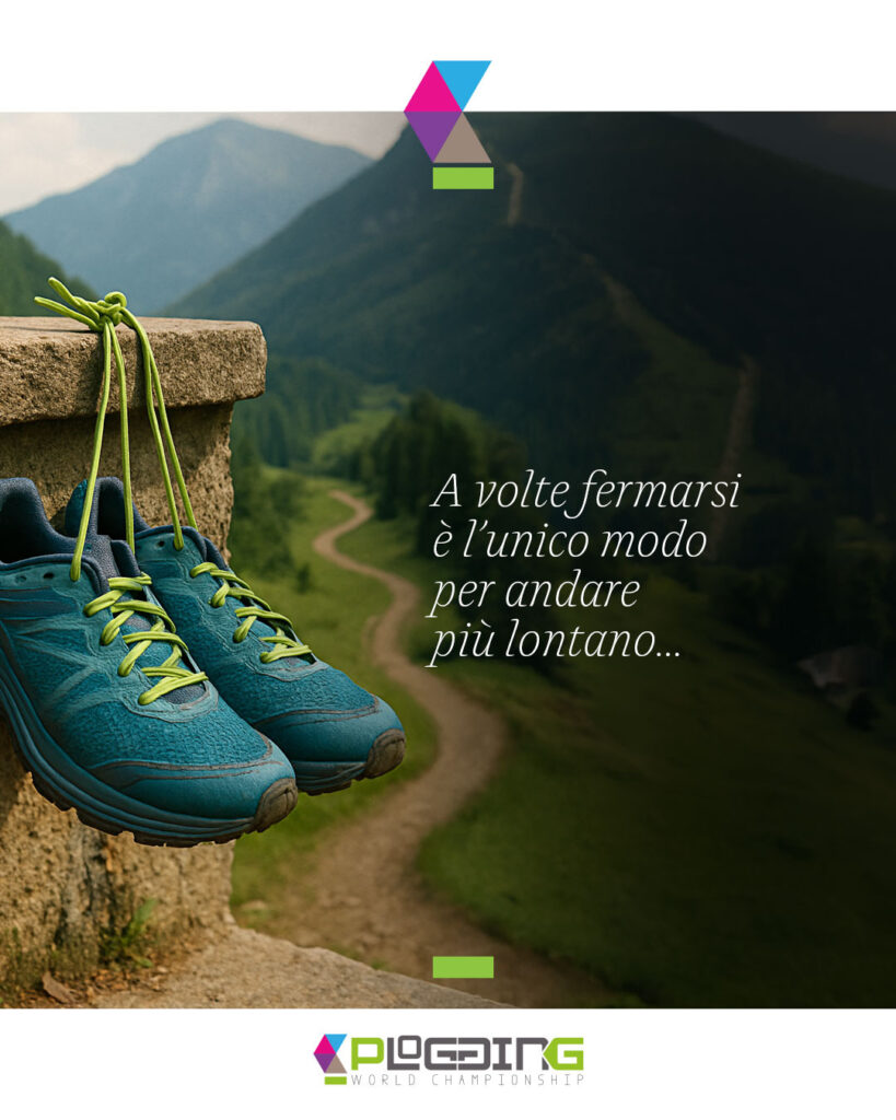 Scarpe appese al chiodo, pausa